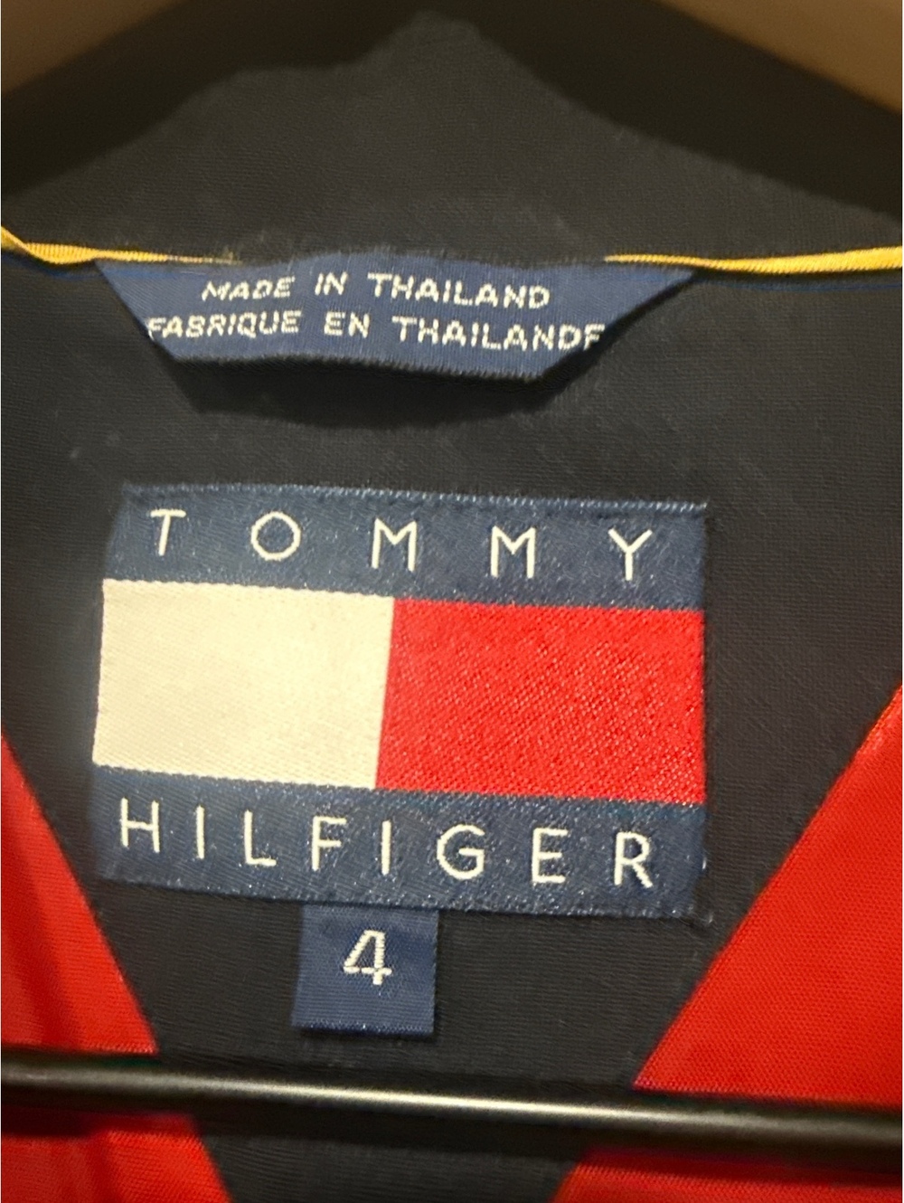 Vintage Tommy Hilfiger Women's Wool Blend Navy Blue "Schoolboy" Club Blazer, 4 - Picture 2 of 8